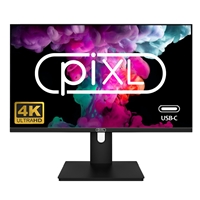 23 Inch and above PC Monitors | PIXL  PX27UDH4K 27 Inch Frameless IPS Monitor, 4K, LED Widescreen, 5ms Response Time, 60Hz Refresh, H | PX27UDH4K | ServersPlus