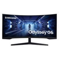 23 Inch and above PC Monitors | SAMSUNG 34-Inch Odyssey G5 Monitor - LC34G55TWWPXXU | LC34G55TWWPXXU | ServersPlus