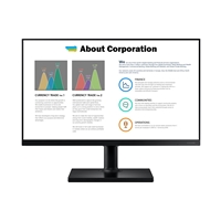 23 Inch and above PC Monitors | SAMSUNG  F24T450FQR T45F Series 24 Inch Full HD Monitor, 1080p, 75Hz, IPS LED, 2x HDMI, DisplayPort | LF24T450FQRXXU | ServersPlus