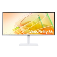 23 Inch and above PC Monitors | SAMSUNG 34-Inch Curved ViewFinity USB-C Monitor - LS34C650TAU | LS34C650TAUXXU | ServersPlus