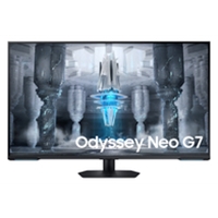 23 Inch and above PC Monitors | SAMSUNG  Odyssey Neo G7 LS43CG700NUXXU 43 Inch 4K UHD Mini LED Smart Gaming Monitor, 3840x2160, 144Hz | LS43CG700NUXXU | ServersPlus