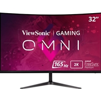 23 Inch and above PC Monitors | VIEWSONIC  Omni VX3218C-2K 32 Inch Curved Gaming Monitor, QHD, 165Hz, Freesync, 2xHDMI, DisplayPort,  | VX3218C-2K | ServersPlus