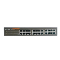 Unmanaged Switches | D-LINK 24-Port Gigabit Unmanaged Desktop Switch | DGS-1024D/B | ServersPlus