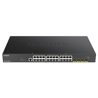 Smart Managed Network Switches | D-LINK DGS-1250-28XMP 24 Port Gigabit POE Smart L3 Lite Switch | DGS-1250-28XMP | ServersPlus