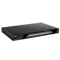 Smart Managed Network Switches | D-LINK DGS-1520-28MP 20 Port Gigabit POE Smart L3 Switch | DGS-1520-28MP | ServersPlus