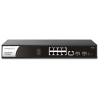 Managed Network Switches | DRAYTEK VigorSwitch P2100 8-Port Gigabit Managed Switch with 2 x SFP | VSP2100-K | ServersPlus