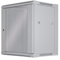 Wall Cabinets | INTELLINET 12U Wallmount Comms Cabinet (450mm depth) - Grey | 711876 | ServersPlus