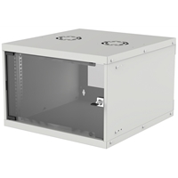 Wall Cabinets | INTELLINET 6U Wallmount Comms Cabinet (400mm depth) - Grey | 714150 | ServersPlus