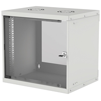 Wall Cabinets | INTELLINET 9U Wallmount Comms Cabinet (400mm depth) - Grey | 714167 | ServersPlus