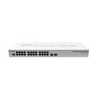 All Managed Network Switches | MikroTik Cloud Router Switch 24 Port SFP+ CRS326-24G-2S+RM | CRS326-24G-2S+RM | ServersPlus
