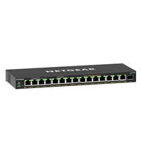 Switch Finder | NETGEAR 15-Port Gigabit Manage PoE+ Switch with SFP - GS316EPP | GS316EPP-100UKS | ServersPlus