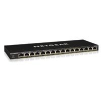 Unmanaged Switches | NETGEAR GS316P Unmanaged PoE+ Switch | GS316P-100EUS | ServersPlus