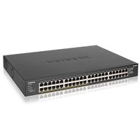 Unmanaged Switches | NETGEAR 48-Port Gigabit Unmanaged PoE+ Switch - GS348PP | GS348PP-100EUS | ServersPlus