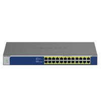 Unmanaged Switches | NETGEAR 24-Port Unmanaged Gigabit PoE+ Switch - GS524PP | GS524PP-100EUS | ServersPlus