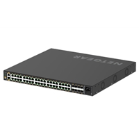 Managed Network Switches | NETGEAR 40-Port Gigabit PoE+, 8 x SFP L3 Managed Switch - GSM4248P | GSM4248P-100EUS | ServersPlus