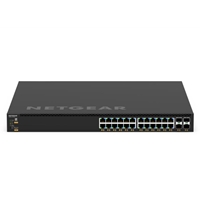 Managed Network Switches | NETGEAR 24-Port Gigabit PoE+ Managed Switch - GSM4328 | GSM4328-100NES | ServersPlus