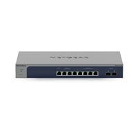 Smart Managed Network Switches | NETGEAR 8-Port Multi-Gigabit/10G Ethernet Smart Switch with 2 SFP+ Ports - MS510TXM | MS510TXM-100EUS | ServersPlus
