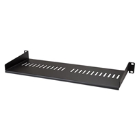 Server Cabinet Shelves | STARTECH Vented 1U Rack Shelf - 7 in. Deep | CABSHELF1U7V | ServersPlus