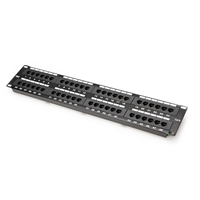 Patch Panels | SERVERS PLUS 48 Port Cat 5e Patch Panel - 2U | SPPAT5E482U | ServersPlus