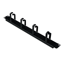 Server Cabinet Accessories | SERVERS PLUS 1U Cable Management Bar (4 ring) | SPCMR4-1 | ServersPlus