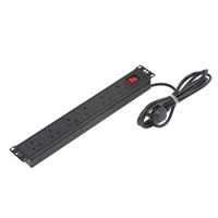 Server Power Distribution Units | SERVERS PLUS 6-Way Horizontal Power Distribution Unit | SPPDU6WH | ServersPlus