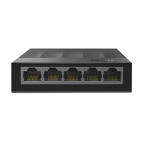 Unmanaged Switches | TP-LINK  LiteWave LS1005G - Switch - unmanaged - 5 x 10/100/1000 - desktop wall-mountable | LS1005G | ServersPlus