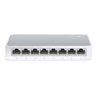 Unmanaged Switches | TP-LINK  TL-SF1008D 8-Port Unmanaged Desktop Fast Ethernet Switch | TL-SF1008D | ServersPlus