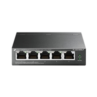 Unmanaged Switches | TP-LINK  TL-SG1005LP 5-Port Gigabit Desktop Switch with  4-Port PoE+ Switch | TL-SG1005LP | ServersPlus