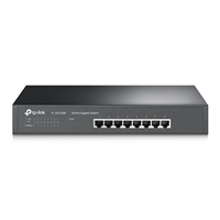 Unmanaged Switches | TP-LINK  TL-SG1008 8-Port Unmanaged Gigabit Switch, 10/100/1000 RJ45 Ports, Rack Mountable | TL-SG1008 | ServersPlus