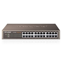 Unmanaged Switches | TP-LINK  TL-SG1024D 24-Port Metal Gigabit Desktop/Rackmount Network Switch | TL-SG1024D | ServersPlus