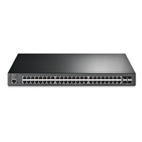 Managed Network Switches | TP-LINK  TLSG3452P JetStream 52-Port Gigabit L2+ Managed Switch with 48-Port PoE+ | TL-SG3452P | ServersPlus