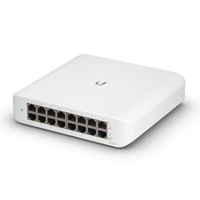 Switch Finder | Ubiquiti  USW-LITE-16-POE UniFi Switch Lite 16 Port Gigabit Managed Switch with 8 POE+ Ports | USW-LITE-16-POE | ServersPlus