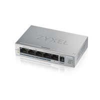 Unmanaged Switches | ZYXEL 5 Port Gigabit POE Switch - GS1005HP | GS1005HP-GB0101F | ServersPlus