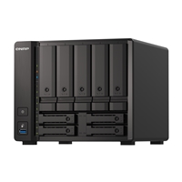 All NAS Devices | QNAP TS-H973AX-8G 9 Bay Desktop NAS Enclosure (Diskless) | TS-H973AX-8G | ServersPlus