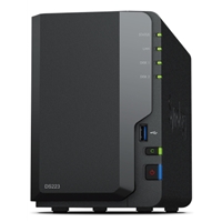 Synology NAS Storage | SYNOLOGY DS223 2 Bay Diskless Desktop NAS Enclosure | DS223 | ServersPlus