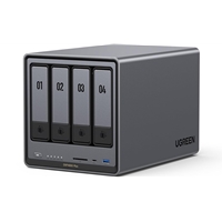 UGreen NAS Storage | UGREEN  NASync (DXP4800 Plus), 4-Bay Thunderbolt NAS with Intel  Pentium Gold, 5-Core CPU (Up to 4.40 | DXP4800Plus | ServersPlus