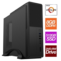 All Desktops Computers | TARGET AMD A8-9600 SFF Business PC - No Operating System | SBBUS-SF-A396T8 | ServersPlus