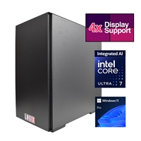 All Desktops Computers | LOGIX  Intel Core Ultra 7 AI Powered 20 Core, 3.90GHz (5.50GHz Boost) NPU with 13 TOPS, 32GB Kingston | CCT-U732P | ServersPlus
