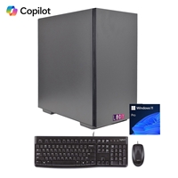 All Desktops Computers | LOGIX  Intel Core i3 14th Gen Quad Core 16GB RAM with 500GB SSD Wireless Business / Education Desktop | DC-348WP | ServersPlus