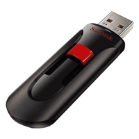 USB Flash Drives | SANDISK Cruzer Glide | SDCZ60-128G-B35 | ServersPlus