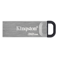 USB Flash Drives | KINGSTON  DataTraveler Kyson 32GB USB 3.2 Capless Metal USB Flash Drive | DTKN/32GB  | ServersPlus