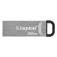 USB Flash Drives | KINGSTON  DataTraveler Kyson 32GB USB 3.2 Capless Metal USB Flash Drive | DTKN/32GB  | ServersPlus