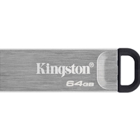 USB Flash Drives | KINGSTON  DataTraveler Kyson 64GB USB 3.2 Capless Metal USB Flash Drive | DTKN/64GB  | ServersPlus