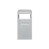 USB Flash Drives | KINGSTON  DTMC3G2/256GB 256GB DataTraveler Micro USB Flash Drive, USB 3.2, Metal Casing, Up to 200MB/ | DTMC3G2/256GB | ServersPlus