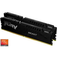 Kingston Compatible Memory | KINGSTON  FURY Beast KF560C36BBEK2-32 32GB (2x16GB) System Memory, 6000MT/s, DDR5, CL40, DIMM, Black, | KF560C36BBEK2-32 | ServersPlus