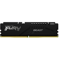 Kingston Compatible Memory | KINGSTON  FURY Beast 64GB System Memory DDR5, 5200MHz, 2 x 32GB, CL40-40-40 | KF552C40BBK2-64 | ServersPlus