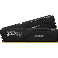 Kingston Compatible Memory | KINGSTON  FURY Beast 64GB (2 x 32GB) 6000MHz DDR5 DIMM System Memory Black Heatsink | KF560C36BBEK2-64 | ServersPlus