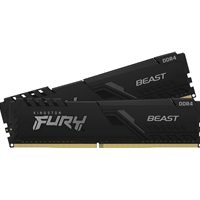 Kingston Compatible Memory | KINGSTON  Fury Beast KF436C18BBK2/64 System Memory 64GB, 3600MHz, (2 x 32GB), DDR4, DIMM | KF436C18BBK2/64 | ServersPlus