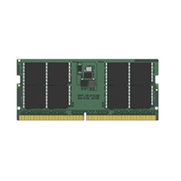 Kingston Compatible Memory | KINGSTON  ValueRAM 32 GB (1x32GB) SO-DIMM 262-pin 4800 MHz DDR5 System Memory | KVR48S40BD8-32 | ServersPlus