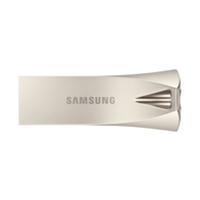 USB Flash Drives | SAMSUNG 256G Bar Plus USB3.1 Flash Drive Champagne Silver - MUF-256BE | MUF-256BE3/APC | ServersPlus